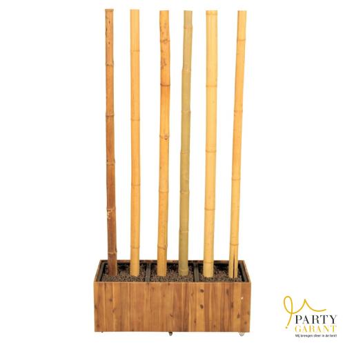 Roomdivider bamboe 180 cm hoog