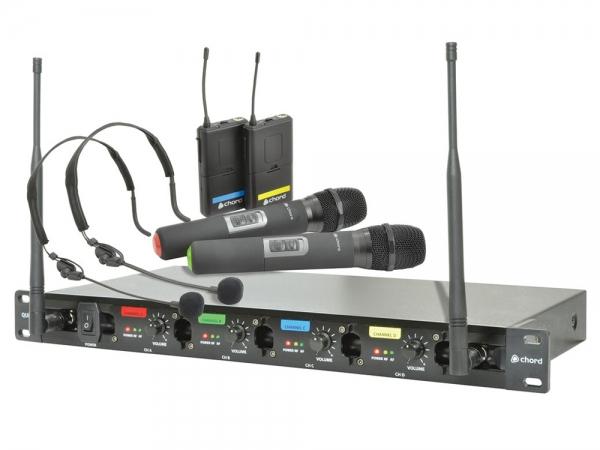 Geluidsinstallatie huren | Dubbele microfoon en headsets