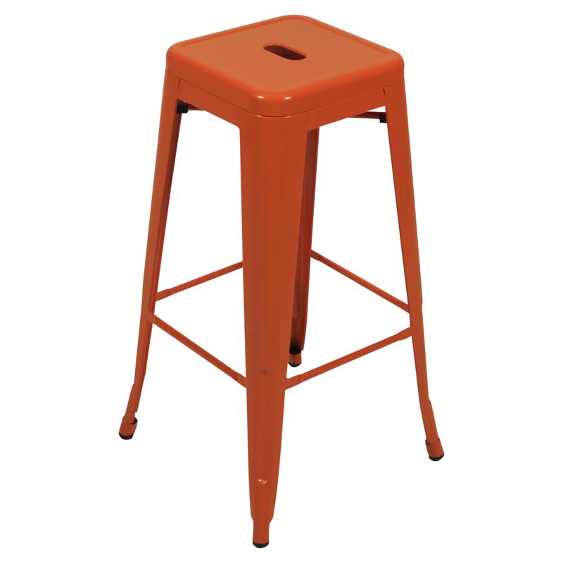 Industriële barkruk oranje