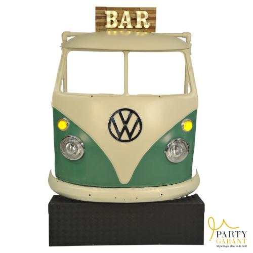 VW spijlbus voorfront met blade