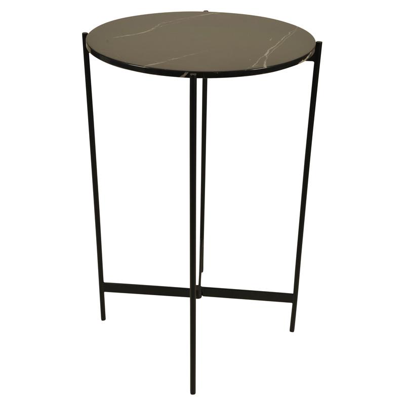 Statafels huren | Statafel marmer zwart 4p