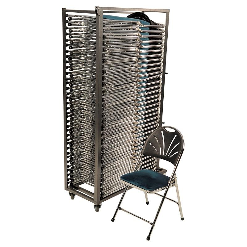 Stoelen huren |Kar met luxe klapstoelen 36st