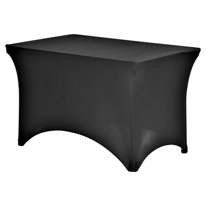 Tafelrok (stretch) zwart 120x80 cm