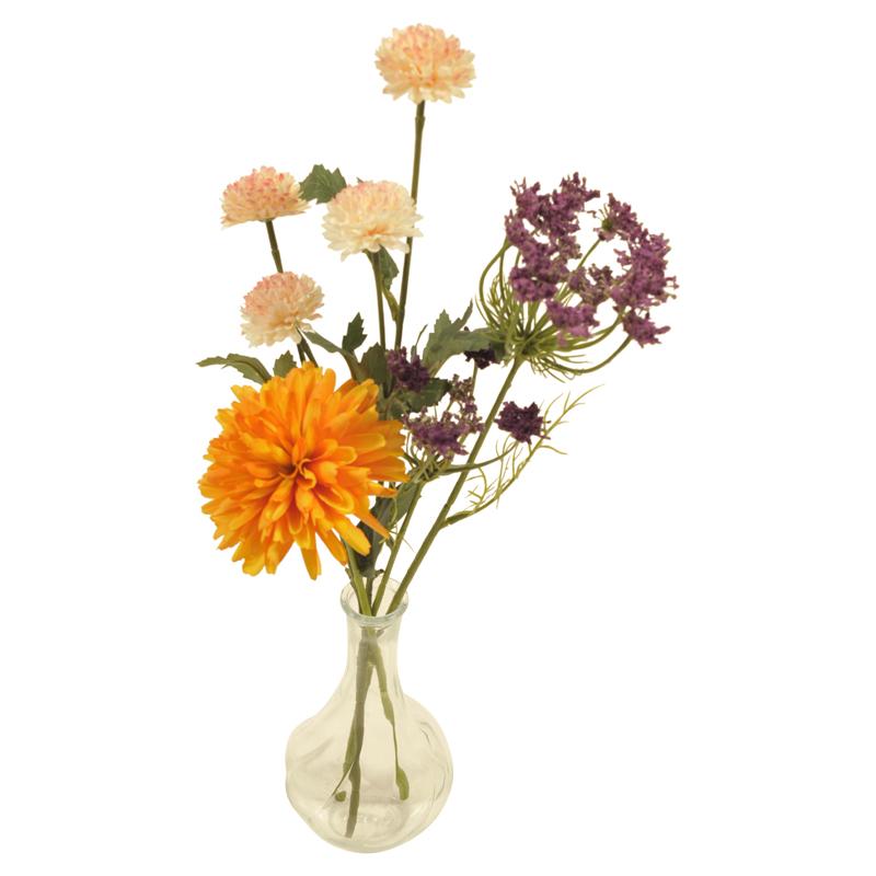 Tafelvaasje met bloemen