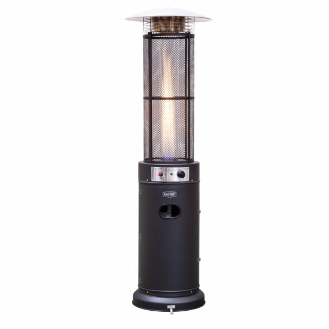 Terrasverwarmer vlam met 5kg gas (+- 5 uur)