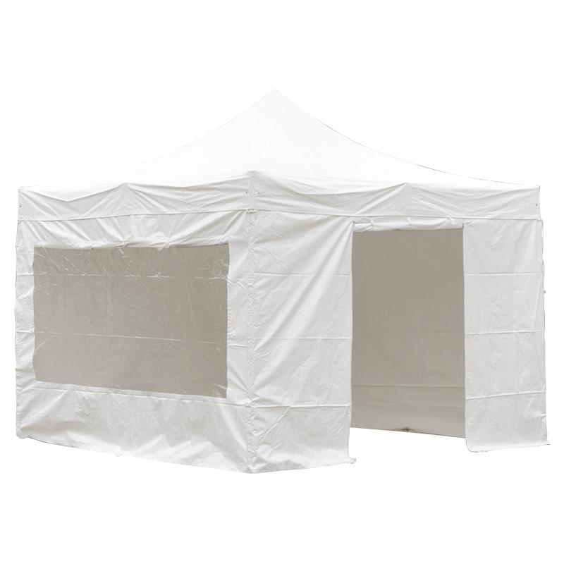 Vouwtent 4 x 4 wit brandvertragend